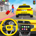 Crazy Car Driving Taxi Game MOD Unlimited Money