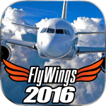 Flight Simulator 2016 FlyWings MOD Unlimited Money 1.4.2