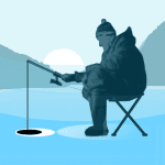 Ice fishing simulator MOD Unlimited Money