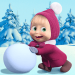 Masha and the Bear Christmas MOD Unlimited Money