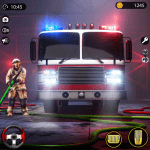 City Rescue Fire Engine Games MOD Unlimited Money