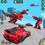 Dino Robot Car Transformation MOD Unlimited Money