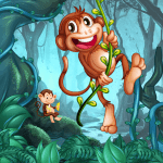 Jungle Runner Monkey Games MOD Unlimited Money