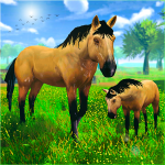 Wild Horse Simulator Family 3D MOD Unlimited Money