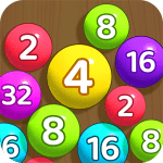 Drag Merge – 2048 Balls MOD Unlimited Money