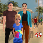 Virtual Family Summer Vacation MOD Unlimited Money