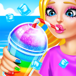 Rainbow Frozen Slushy Truck MOD Unlimited Money