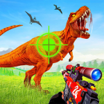 Jungle Dino Hunting Gun Games MOD Unlimited Money