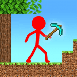 Stickman Battle in Craft World MOD Unlimited Money