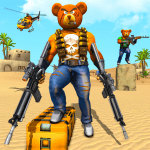 Teddy Bear Gun Shooting Game MOD Unlimited Money