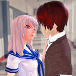 Anime High School Love Story MOD Unlimited Money