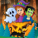 Halloween Puzzle for kids MOD Unlimited Money