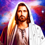 Jesus Coloring Book Color Game MOD Unlimited Money