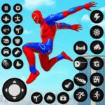 Spider Hero Rope Hero Game MOD Unlimited Money