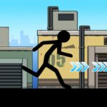 Stickman Crazy Runner MOD Unlimited Money