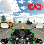 VR Highway Traffic Bike Racer MOD Unlimited Money