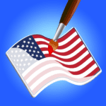 Draw The Flag Geo Coloring MOD Unlimited Money